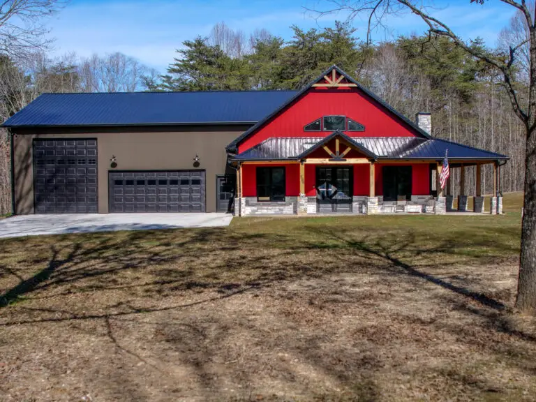 The Fireside Barndo with attached garage