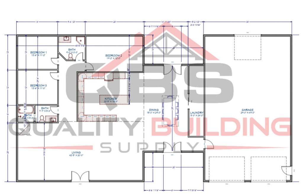 The Southfork Barndo plans