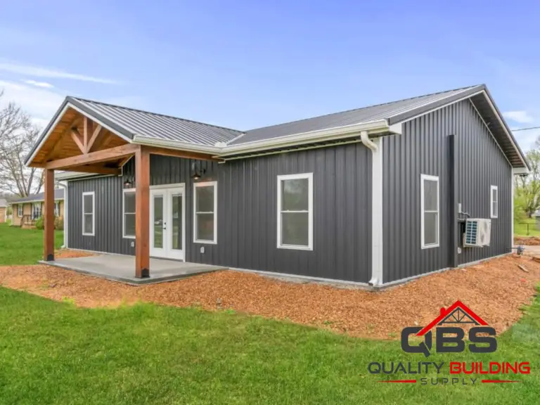 The Oak Hill Barndo, gray board-and-batten