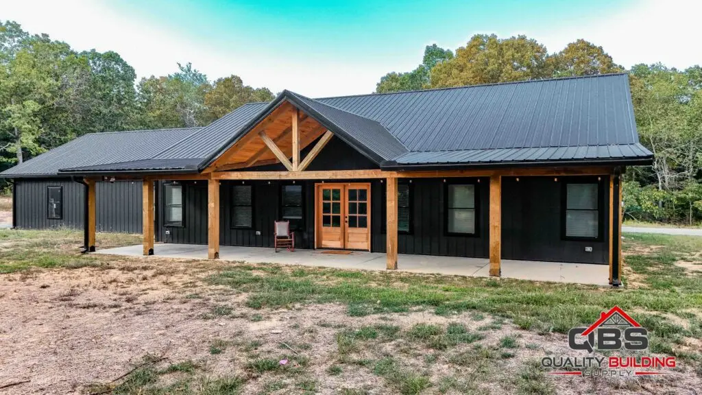 Q-Premium barndominium exterior
