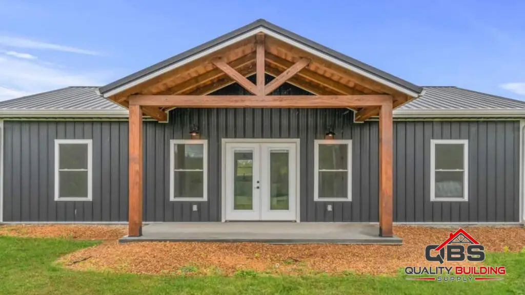 The Oak Hill Barndo barndominium exterior