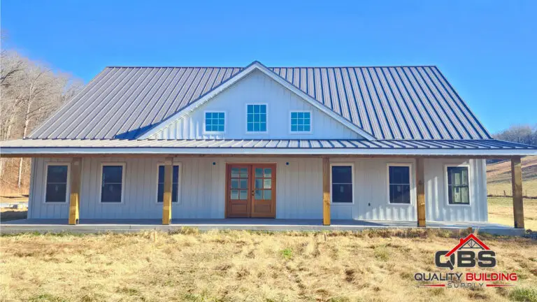 The Richland Hollow barndominium exterior