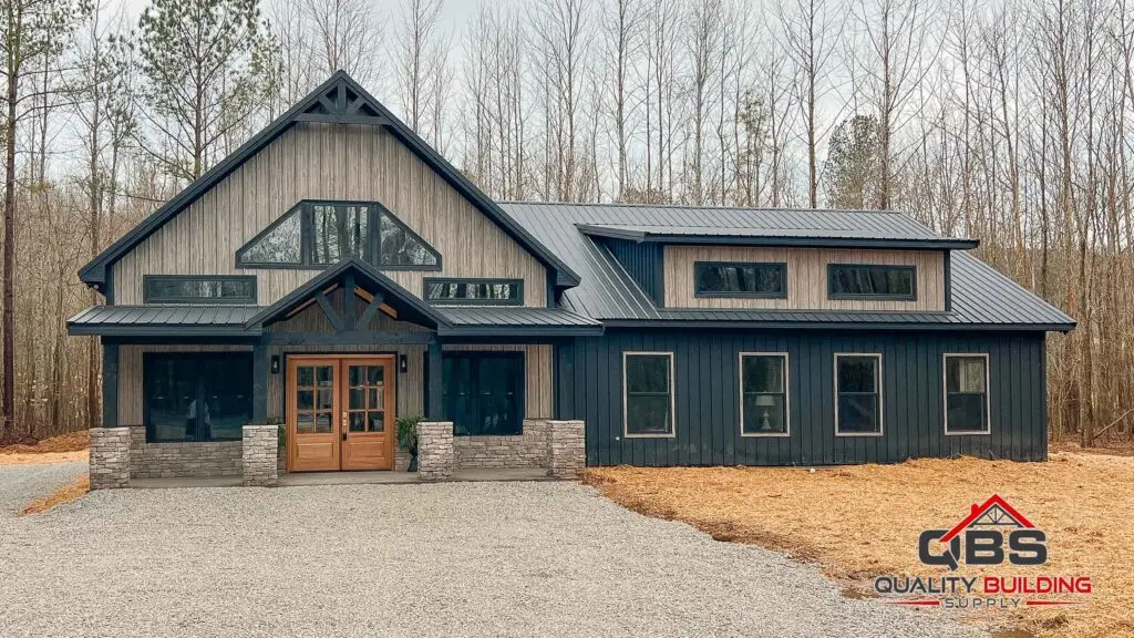 The Elite Series barndominium exterior