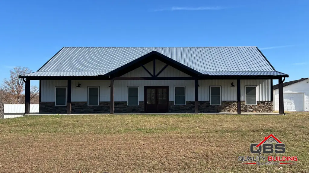 The Boston Hollow barndominium exterior