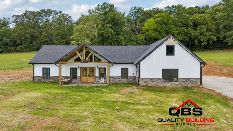 The Cypress Ridge barndominium exterior