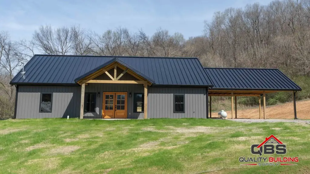 The Qualls Home barndominium exterior