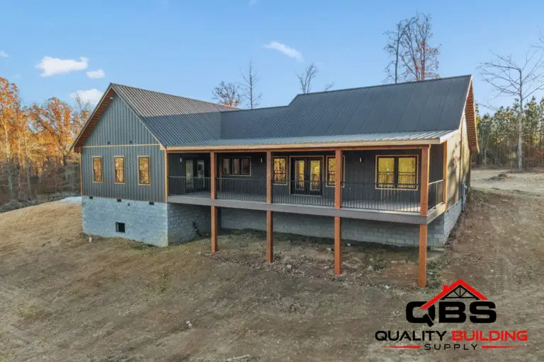 The Ozark barndominium exterior