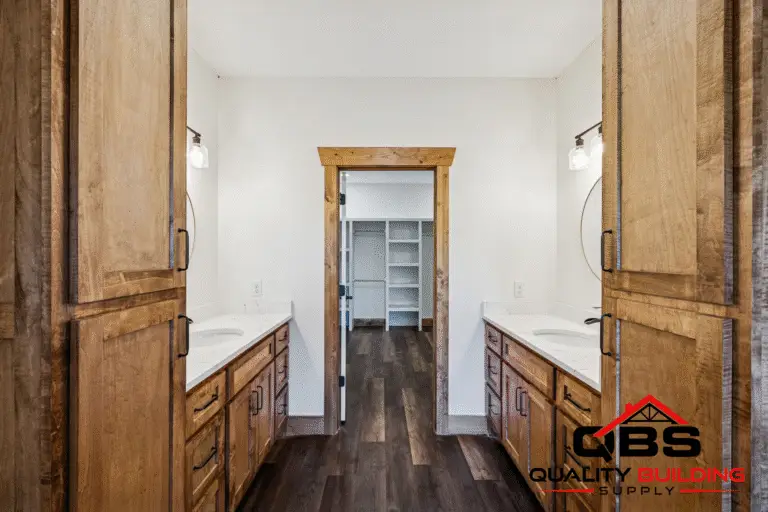 Finished room in the Ozark barndominium