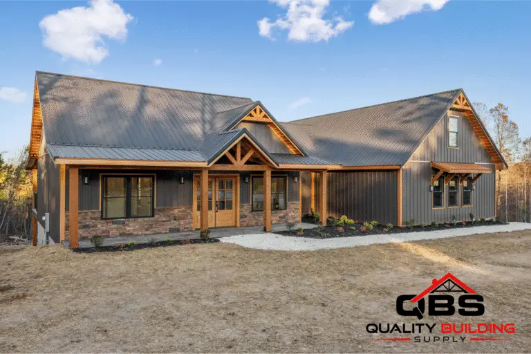 The Ozark barndominium exterior