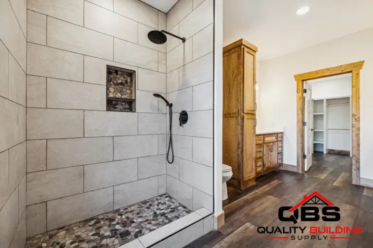 Bathroom in the Ozark barndominium