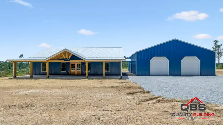 The Cobalt Combo barndominium exterior