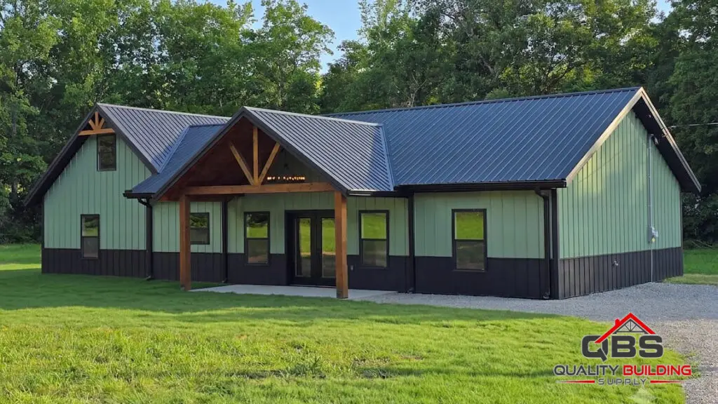 Whispering Pines barndominium exterior