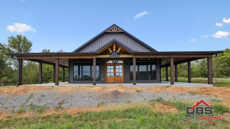 The Shady Grove barndominium exterior