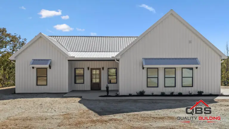 The Axis Ridge barndominium exterior